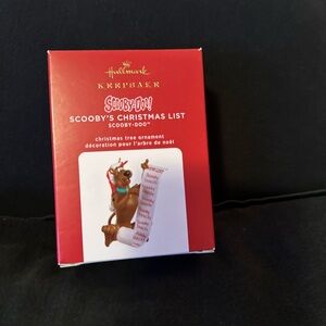 Hallmark Red Scooby-Doo Holiday Ornament